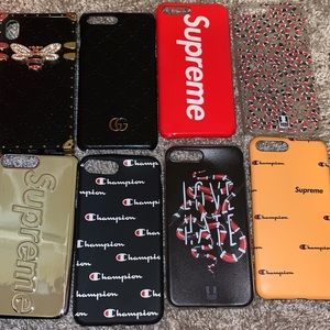 iPhone 7+ 8+ and XR name brand cases